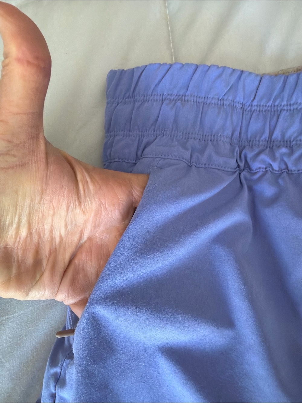 REI Co-op Purple Running Shorts Women’s Medium Lined Athletic Trail Hiking Gym - Picture 3 of 7